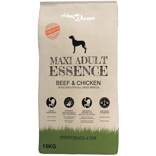 Premium suha hrana za pse Maxi Adult Essence Beef &amp; Chicken 15 kg slika 12