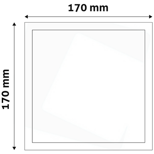 Avide Plafonjera LED, 12W, 950 lm, 4000K, IP20 - ACSMNW-S-12W-ALU-SN slika 3