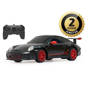 Jamara auto na daljinsko upravljanje DELUX Porsche GT3 RS, crni 1:24