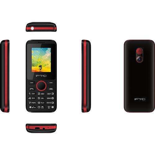 IPRO A6 mini black-red Feature mobilni telefon 2G/GSM/DualSIM/32MB/Srpski slika 3