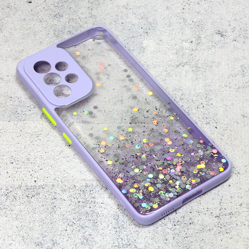 Torbica Frame Glitter za Samsung A536B Galaxy A53 5G ljubicasta slika 1