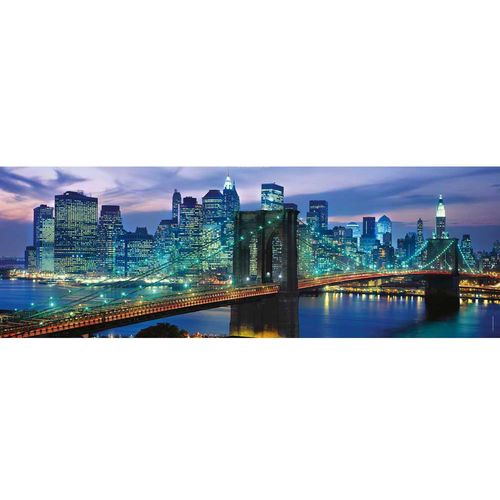 Clementoni Puzzle 1000 Panorama New York Brooklin slika 2