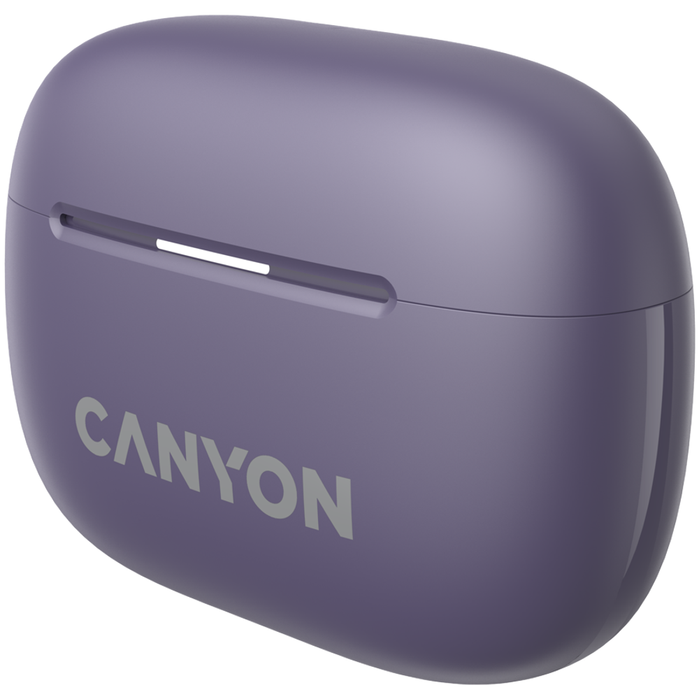 CANYON OnGo TWS-10 ANC+ENC Bežične Slušalice s Mikrofonom, Ljubičaste slika 6