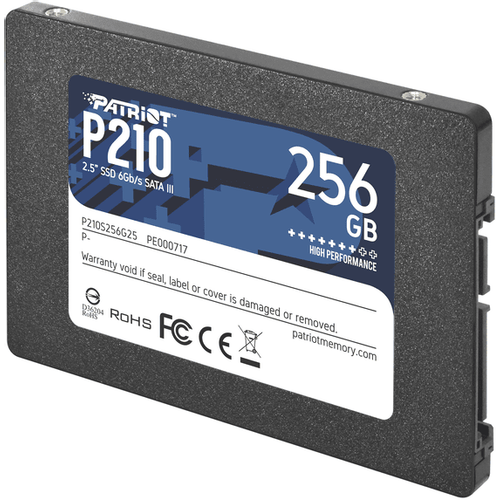 Patriot SSD 256GB 2.5''P210; up to R/W : 500/400 MB/s slika 1