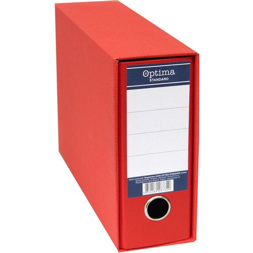 Registrator A5-80 kutija OPTIMA STANDARD široki crveni slika 1