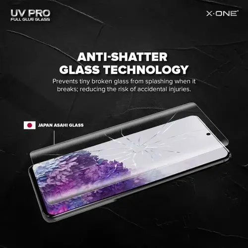 X-ONE UV PRO kaljeno staklo - za Samsung Galaxy S23 Ultra (case friendly) - radi čitač slika 4