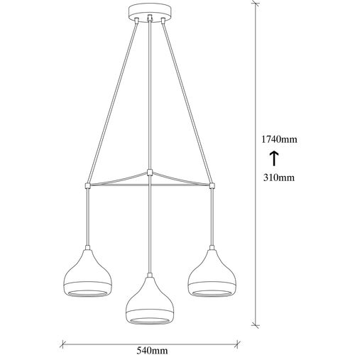 Opviq Luster, 892OPV1759 slika 3