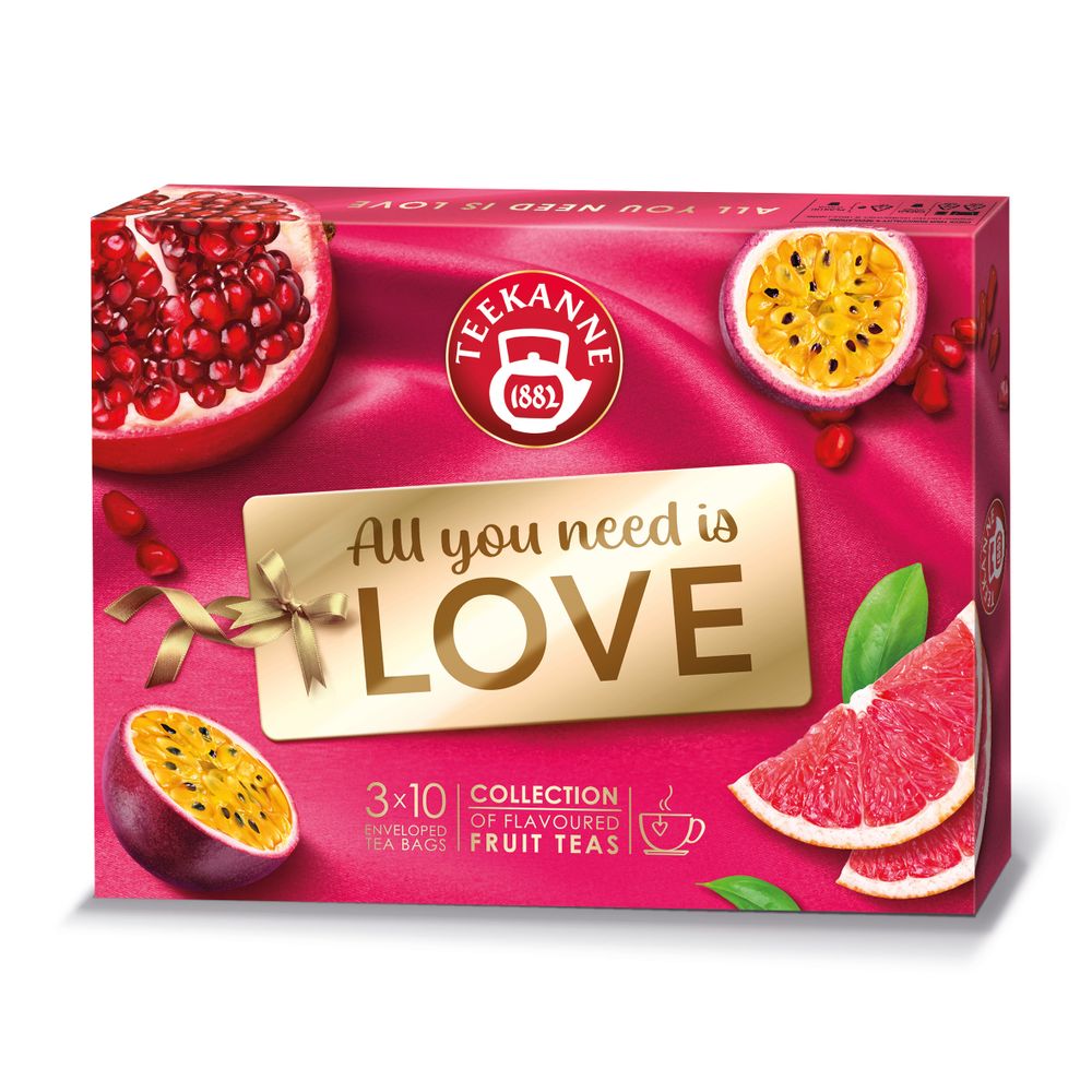 Teekanne Love kolekcija čajeva 67,5 g slika 1