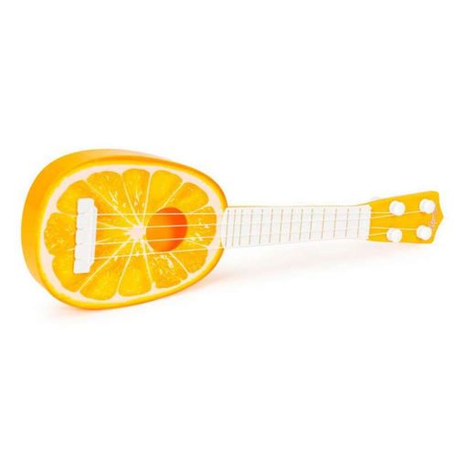 Eco Toys Ukulele Gitara Za Decu Narandža slika 2