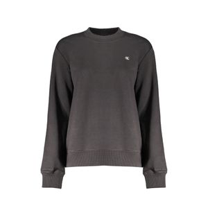 CALVIN KLEIN ŽENSKA ZIPLESS SWEATSHIRT CRNA