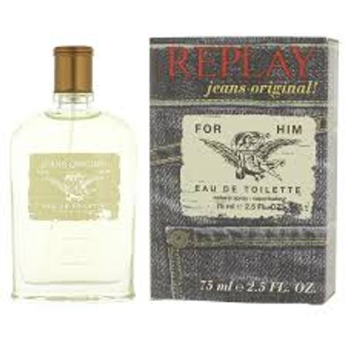 Replay Jeans Original for Him Eau De Toilette 75 ml (man) slika 2