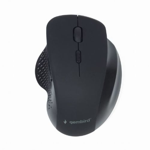Gembird 6-button wireless optical mouse, black slika 1