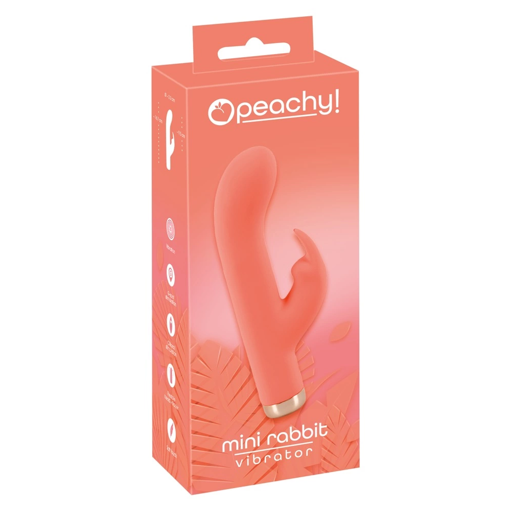 Peachy mini rabbit vibrator slika 1