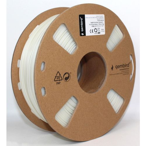 3DP-PVA-01-NAT PVA Filament za 3D stampac 1.75mm, kotur 1KG (filament rastvorljiv u vodi) NATURAL slika 4