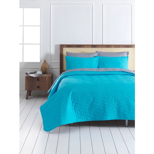 MaxiColor - Turquoise, Grey Turquoise
Grey Double Bedspread Set slika 1