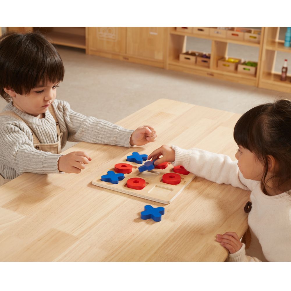 Viga, klasična drvena igra tic-tac-toe slika 2