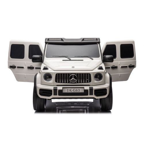 Licencirani auto na akumulator Mercedes G63 XXL 24V 4x4 - DVOSJED - bijeli slika 3