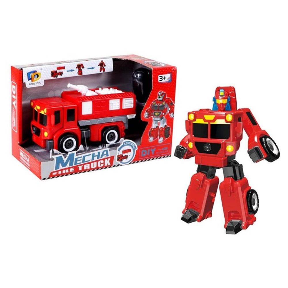 MKM214726 Robot transformer Mecha Fire Truck 20x13cm slika 1