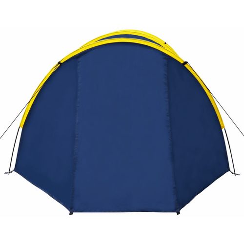 Šator za kampiranje za 4 osobe tamna plava/svjetla plava slika 25