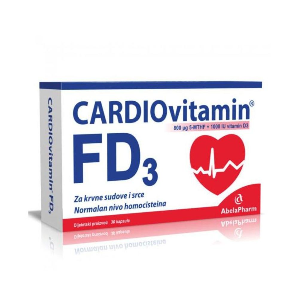 CARDIOVITAMIN FD3 KAPSULE A30 slika 1