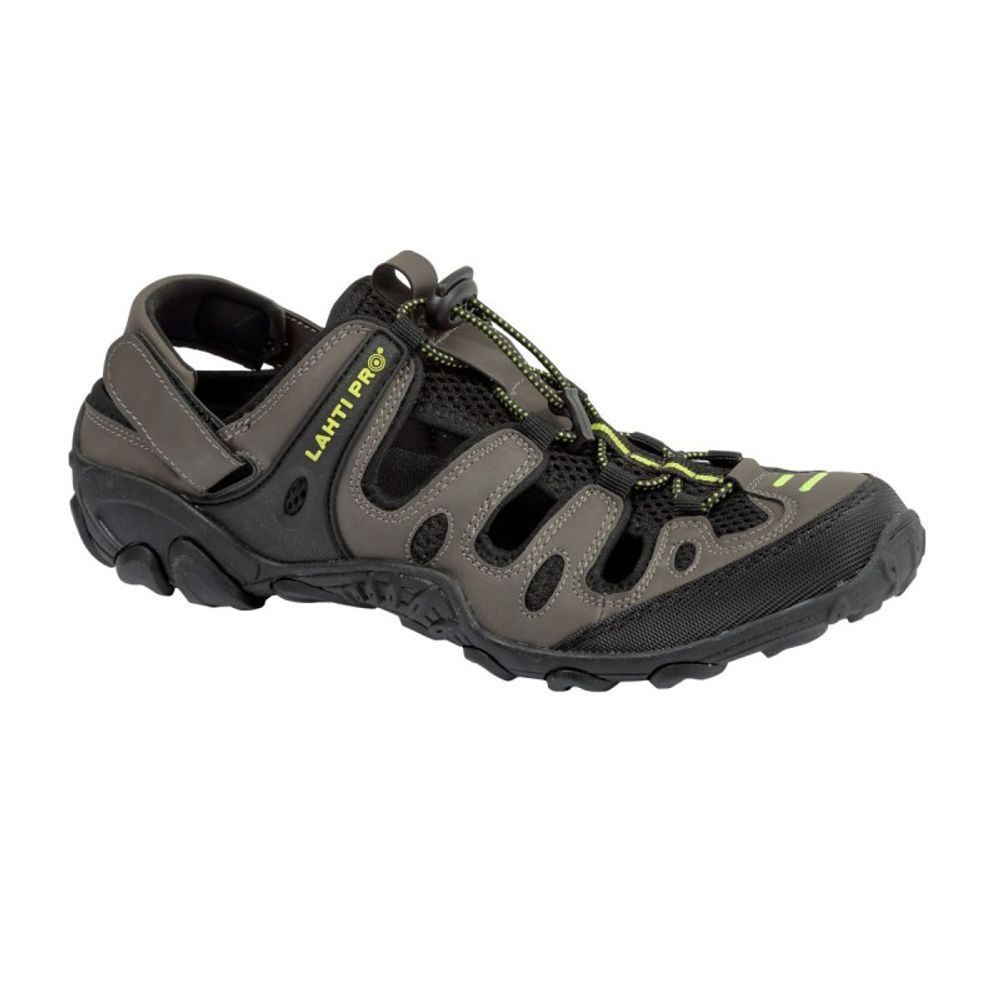 SANDALE PU/MREŽA KAKI-CRNI-ZELENI "44  L3060744 slika 1