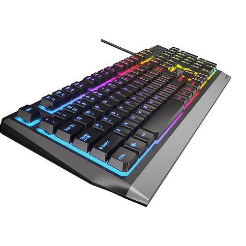 Natec NKG-1528 GENESIS RHOD 300 RGB, Gaming Keyboard, Antighosting, Spill Proof, RGB Backlit, Wired, USB slika 9