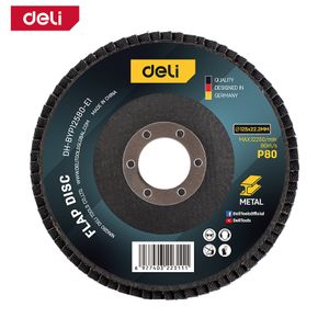 Lamelarni brusni disk AL 125mm G80 Deli EDH-BYP12580-E1