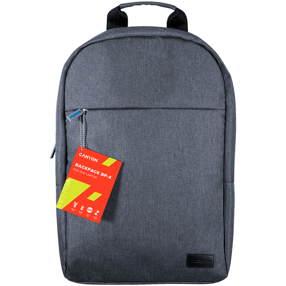 CANYON BP-4: Minimalistički Ruksak za Laptop do 15.6'' slika 1