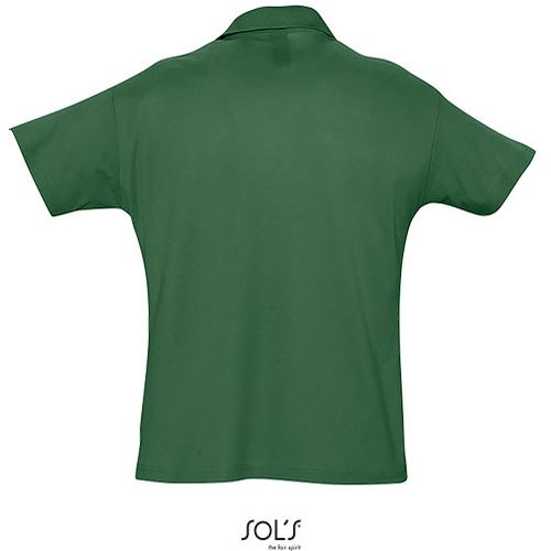 SUMMER II muška polo majica sa kratkim rukavima - Tamno zelena, XL  slika 6