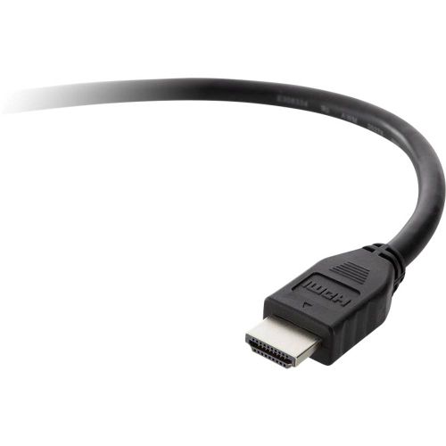 Belkin HDMI priključni kabel HDMI A utikač, HDMI A utikač 3.00 m crna F3Y017bt3M-BLK Ultra HD (4K) HDMI HDMI kabel slika 1