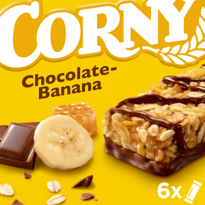 Corny 6pack banana čokolada 6X25g (150g)