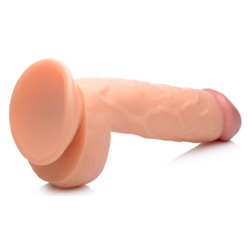 Dildo Poppin - 20 cm, bež slika 5