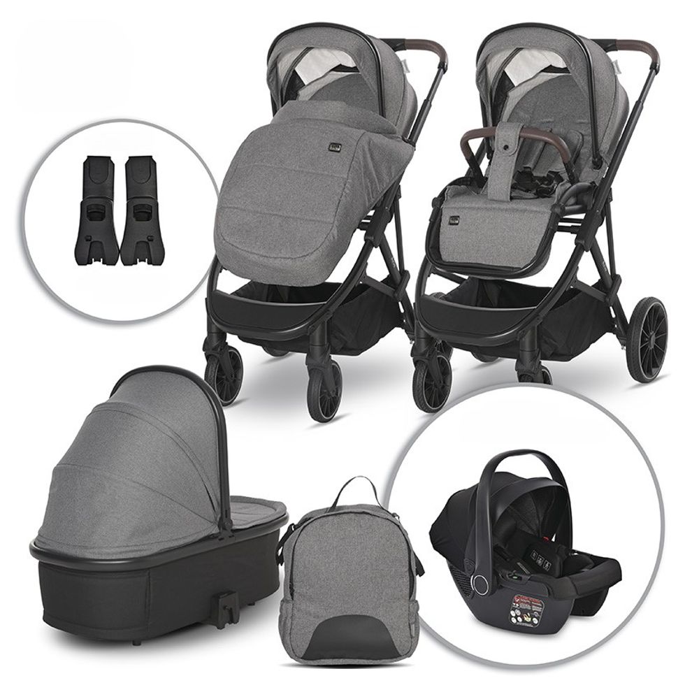 Lorelli Kolica za bebe Aria 3U1, Grey slika 1