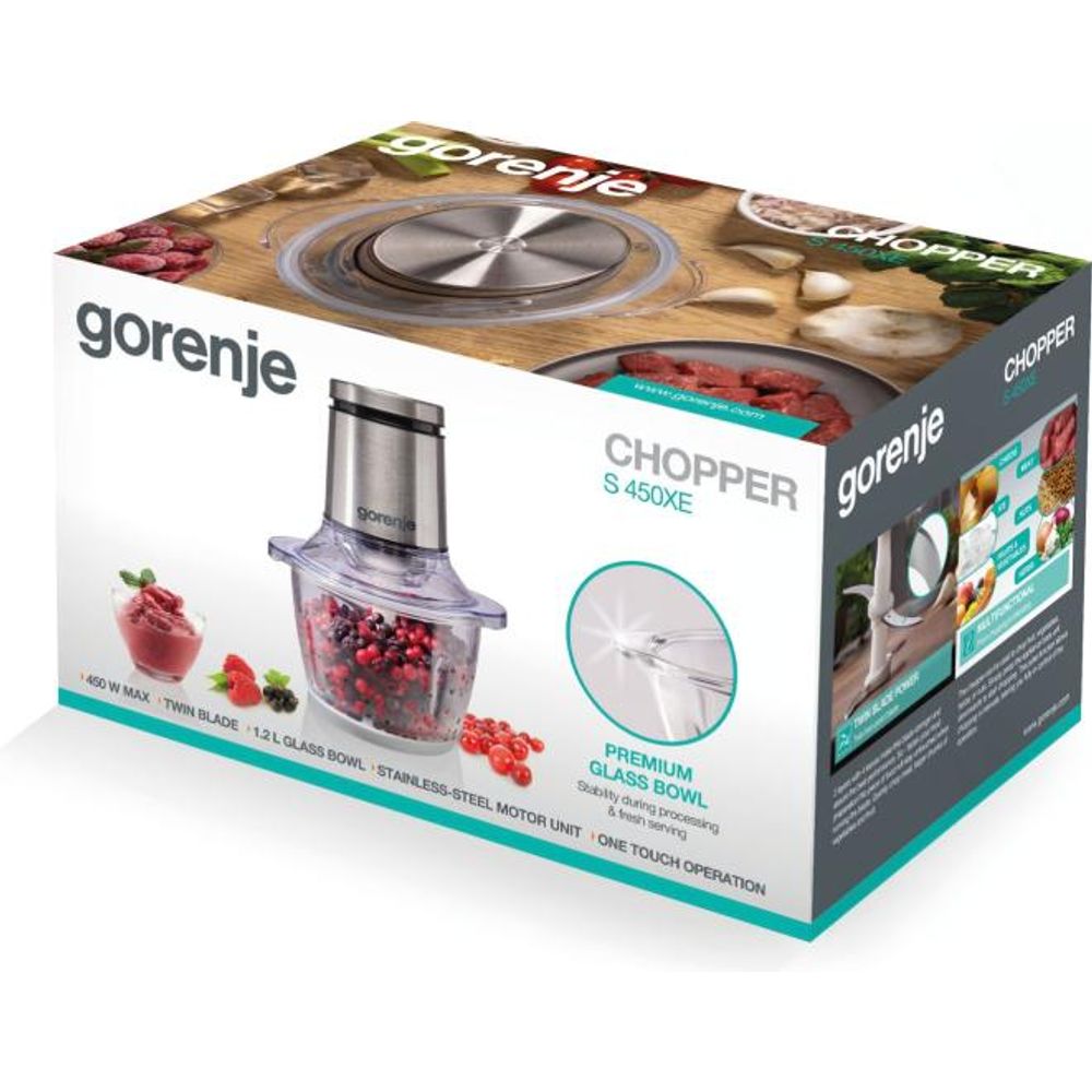 Gorenje Sjeckalica S450XE / 450 W, 1.2 l slika 6