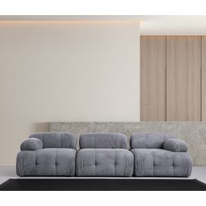 Petite 3 - Siva Troosjedna Sofa