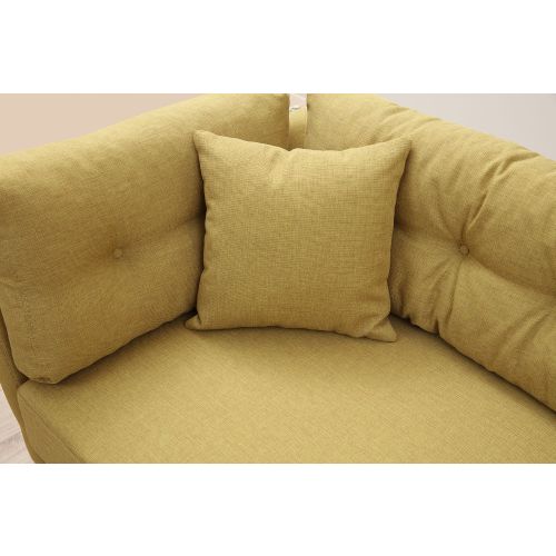 Atelier Del Sofa Trosjed, Zelenkasto žuta, Mapa - Greenish Yellow slika 9