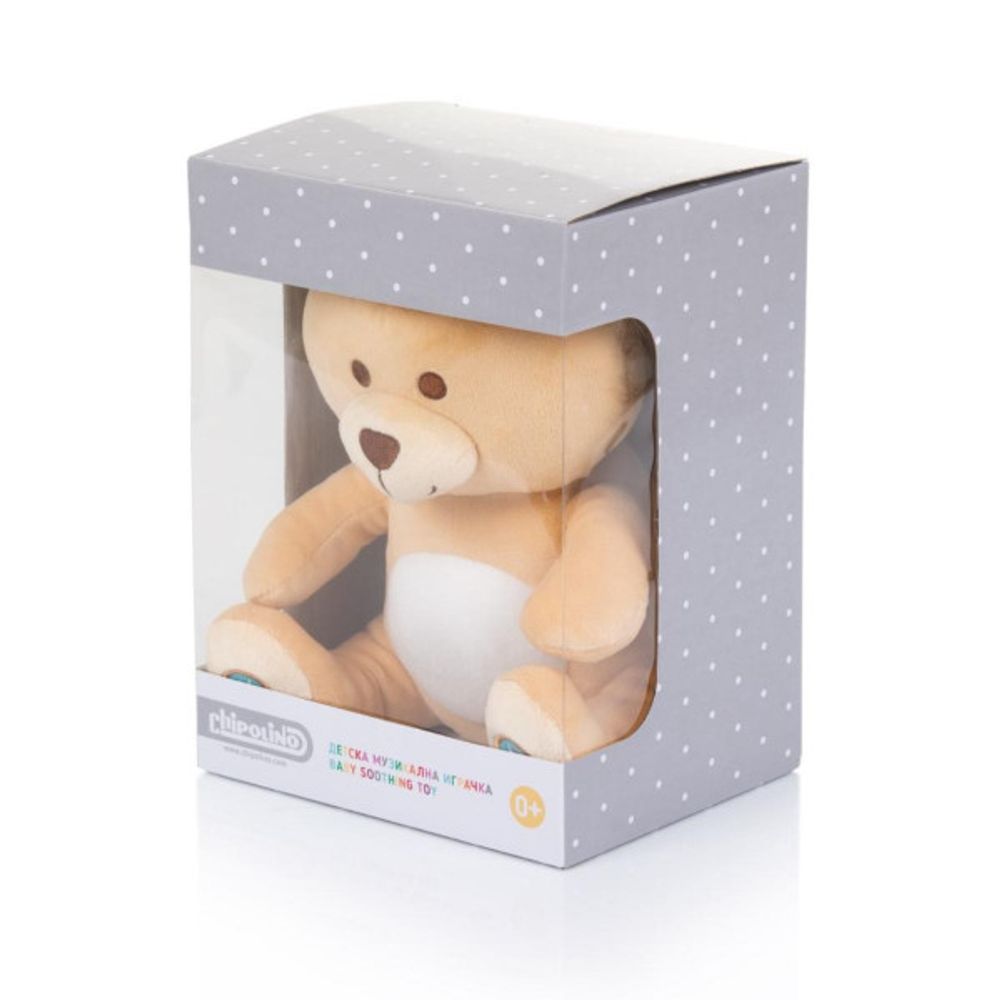 Chipolino Plišana muzička igračka sa svjetlom Bear Pil02307Bear slika 3