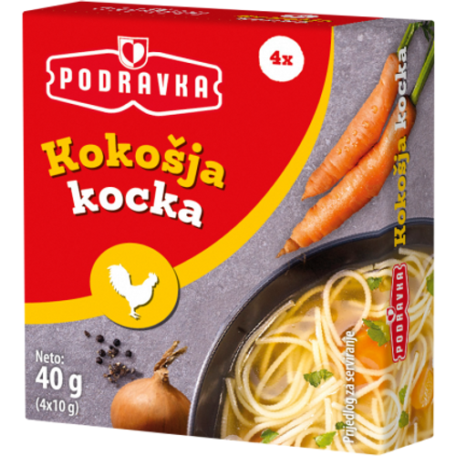 Podravka Kocka Kokošja 40g slika 1