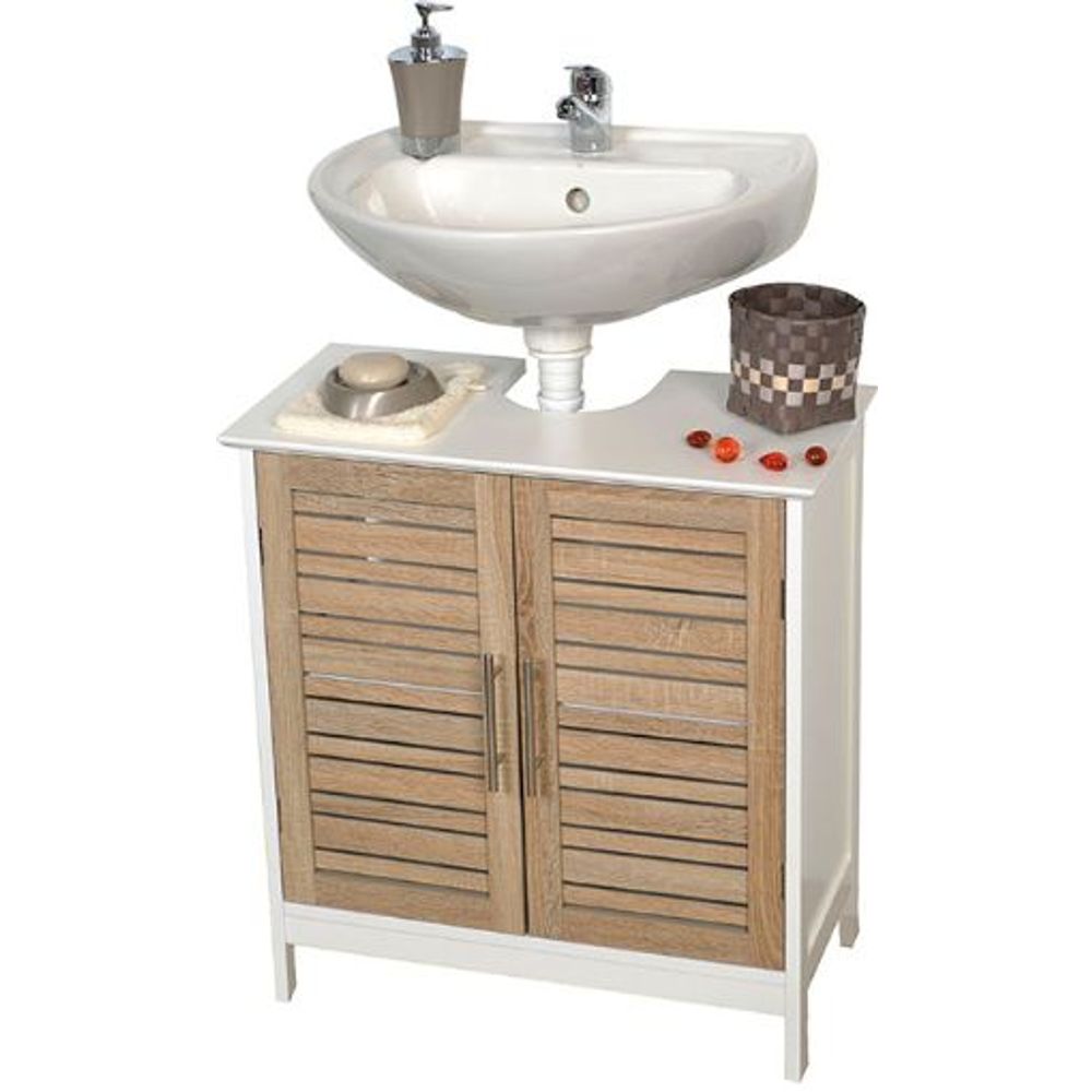 TENDANCE Kupatilski ormarić za umivaonik Stockholm 70x60x30cm MDF slika 1