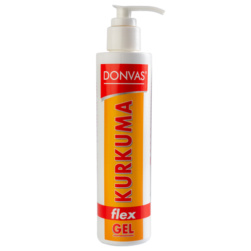 KURKUMA flex gel DONVAS®, 200ml (PAKET 1+1 GRATIS ) slika 1