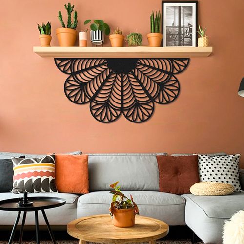 Bohemian - APT616MS Black Decorative Metal Wall Accessory slika 1