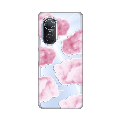 Torbica Silikonska Print Skin za Huawei Nova 9 SE Pink Clouds slika 1