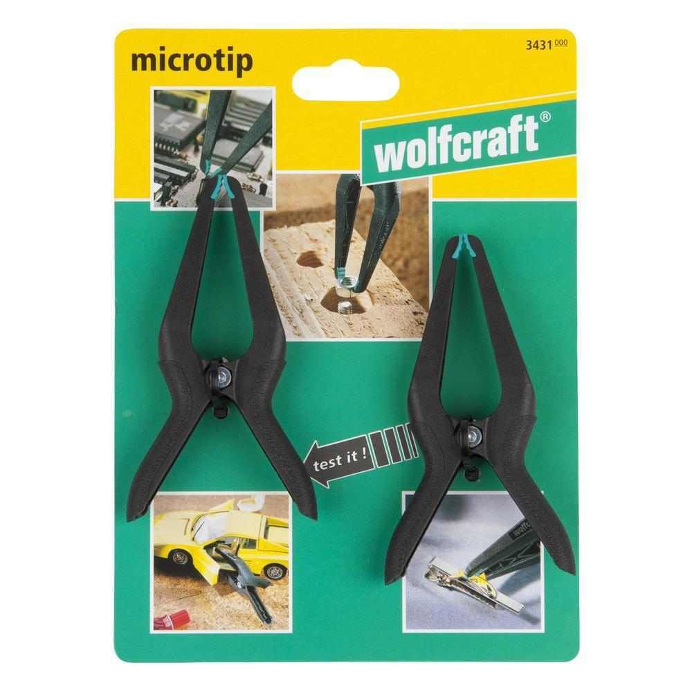 Wolfcraft Stega Precizna Sa Oprugom Microtip 60 mm / 2 kom - 3431000 slika 6