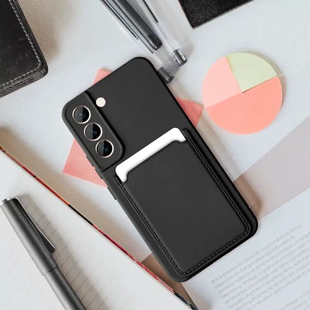 CARD CASE za SAMSUNG GALAXY A05S crna slika 7