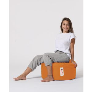 Okružni Pouf - Narančasti Vrt Pouffe