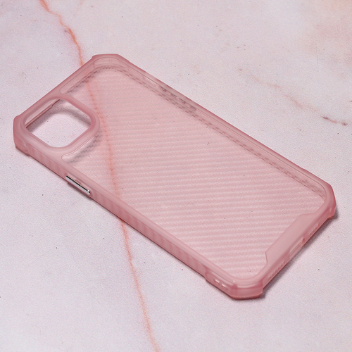 Torbica Carbon Crystal za iPhone 14 Plus 6.7 pink slika 1