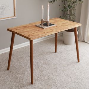 Cozy Natural Oak Study Desk