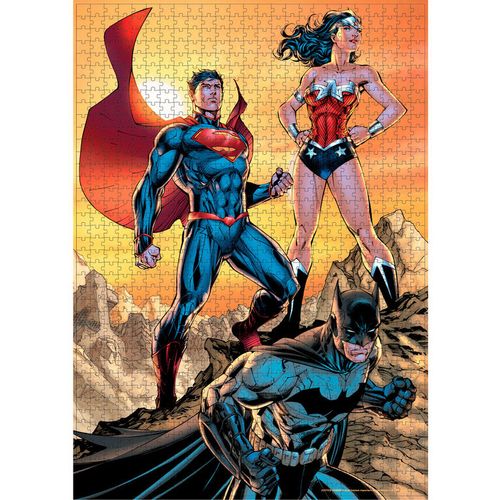 DC Comics Justice League puzzle 1000pcs slika 1
