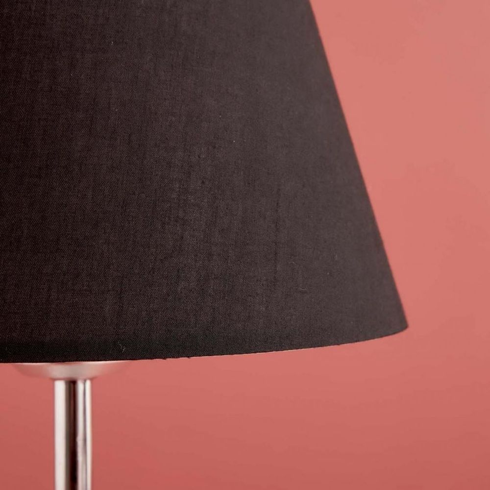 Elegantna Crno-Srebrna Stolna Lampa AYD-3404 slika 2