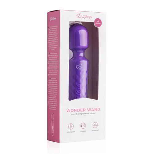 Vibrator EasyToys Mini Wand, ljubičasti slika 7